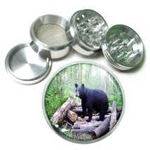Black Bear Aluminum Grinder D4 63mm 4 Piece Forest, Nature, Grizzly - $16.78