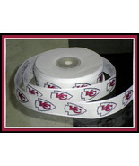 Kansas City Chiefs Inspired Grosgrain Ribbon - $9.90
