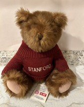 It&#39;s All Greek To Me Brown Teddy Bear plush stuffed toy Red Stanford Sweater - £15.46 GBP