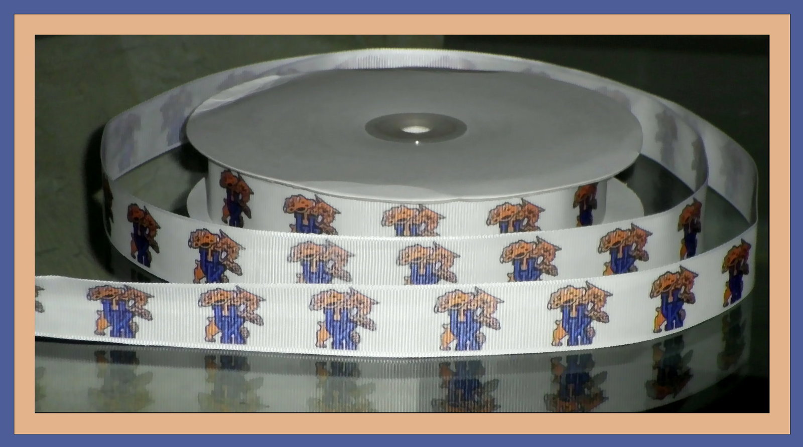 Kentucky University Wildcats Inspired Grosgrain Ribbon