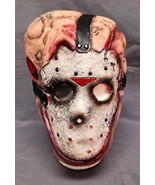 FRIDAY THE 13TH JASON VORHEES CHEMICAL TOXIC WASTE FACE MASK LATEX - £10.12 GBP