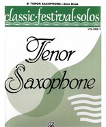 Tenor Sax Classical Festival Solos with Piano Accompaniment Sheet Music ... - £7.46 GBP