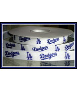 Los Angeles Dodgers Inspired Grosgrain Ribbon - $9.90