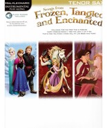 Disney&#39;s Frozen Tangled and Enchanted Sheet Music for Tenor Sax -Let it ... - £8.99 GBP