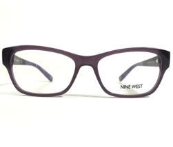 Nine West Eyeglasses Frames NW5082 535 Purple Rectangular Full Rim 51-16... - $51.06