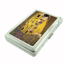 Gustav Klimt The Kiss D 250 Cigarette Case Built in Lighter Metal Wallet - £15.61 GBP