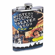 Mystery Science Theater 3000 Flask D129 8oz Stainless - £11.69 GBP