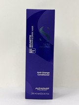 Alfaparf Semi Di Lino Anti-Orange Conditioner 6.76 Oz For Brown &amp; Dark Hair - £14.69 GBP