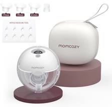 Momcozy M5 Hands Free Breast Pump Wearable Discreet 3 Modes 9 Levels Por... - £84.46 GBP