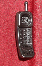 Barbie Ken doll accessory large cell phone telephone black 1998 Generati... - £7.83 GBP