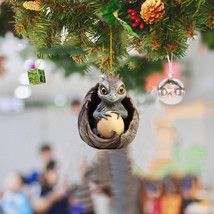 Creative Dragon Egg Treasure Acrylic Automobile Hanging Ornament Christmas Decor - £8.59 GBP