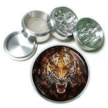 Tiger Aluminum Grinder D4 63mm 4 Piece Wildlife Zoo Bengal Cat Wild Animal - £13.45 GBP