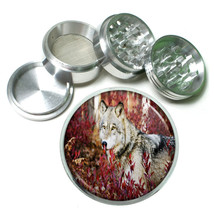 Wolf Aluminum Grinder D4 56mm 4 Piece Wilderness Animal Dog Hunter Predator - £13.25 GBP