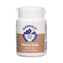 Dorwest Herbs Malted Kelp Tablets for Dogs and Cats 100 Tablets  - $25.00