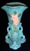 Exquisite Antique Wild Rose 8.25&quot; Cornucopia Vase - £39.47 GBP