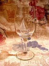 James River Cellars Winery   Glen Allen Virginia Wine Glass - £10.02 GBP