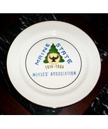 MAINE STATE NURSES ASSOCIATION SOUVENIR PLATE 1914-1964 - $54.53 CAD