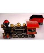 VINTAGE ALAMAKEE RAILROAD ENGINE &amp; COAL CAR MODEL - $41.14 CAD