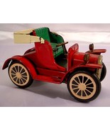 VINTAGE TIN FRICTION EARLY MODEL RED AUTOMOBILE - $40.00