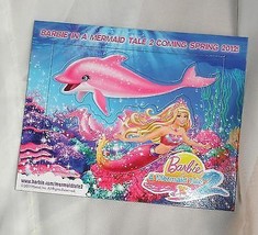 Barbie doll jigsaw puzzle magnet A Mermaids tail vintage decor Mattel dolphin  - £7.85 GBP