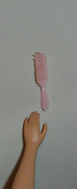 Vintage  Barbie doll original lighter pink hairbrush brush miniature 60s Mattel - £8.78 GBP