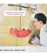 1947 Chrysler Wind Tests Advertisement Automobilia Testing Aerodynamics ... - $553.22 MXN