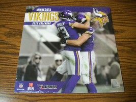 Minnesota Vikings 2019 Wall Calendar 12&quot; x 12&quot; NFL Stefon Diggs - NOT 20... - $29.00