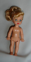 Kelly doll nude closed mouth with painted toenails and ponytail Barbies sister - $17.99