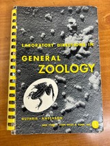 1958 Zoology Textbook - Laboratory Directions in General Zoology - Spira... - $27.95