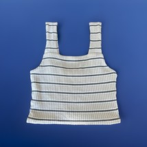 American Eagle Sleeveless Striped  Crop Top Woman’s Small - $129.60 MXN