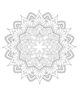 Coloring Pages | Mandalas Volume I - READY-TO-PRINT - $1.50
