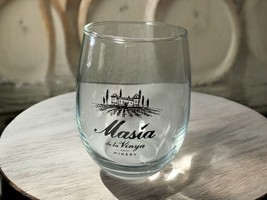 Masia De Las Bonus Winery Stemless Glass 4.5” X 3 - £6.28 GBP