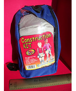 Toy Gift Construction Kit Blue Creative Kids Tool Belt Gloves Knee Pads ... - €12,11 EUR