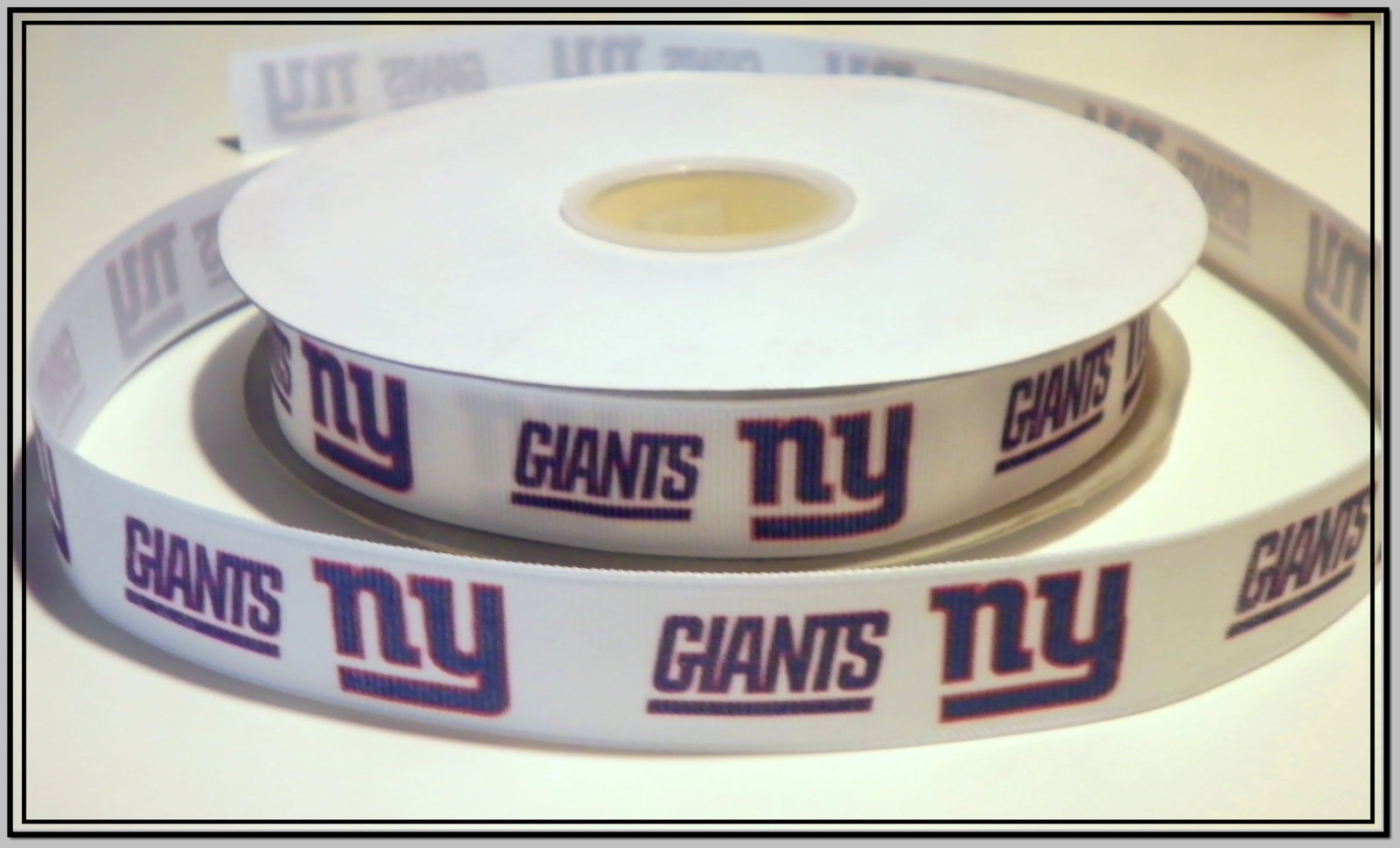 Primary image for New York Giants Inspired Grosgrain Ribbon