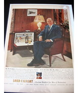 Vintage Lord Calvert Whiskey Advertisement - Lord Calvert Whiskey Vintag... - $12.99