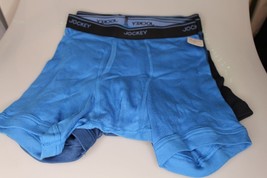 Jockey Men&#39;s  3 Pack Essential Fit Staycool + Cotton Boxer Briefs Size S - £15.45 GBP