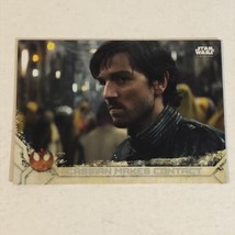 Rogue One Trading Card Star Wars #7 Cassian Makes Contact - £1.54 GBP