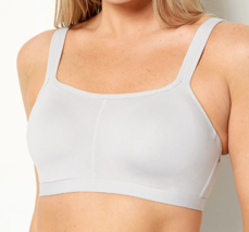 Breezies Comfort Zone Full Coverage Wirefree T-Shirt Bra-   GREY SHADOW, 34D - £20.33 GBP