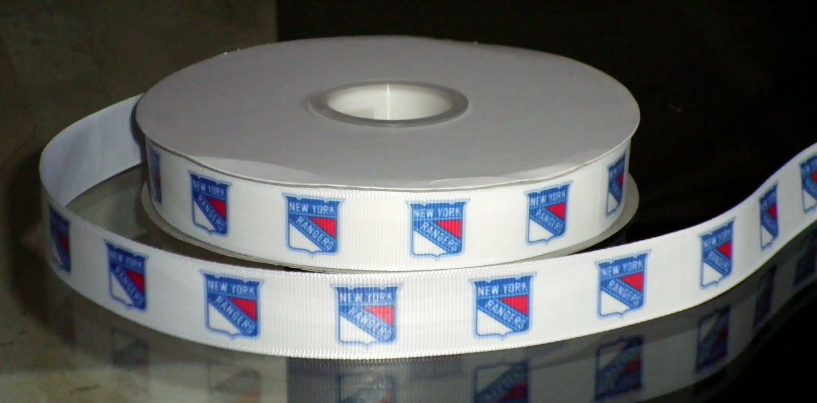 New York Rangers Inspired Grosgrain Ribbon