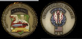 Special Ops Command Central Commanding 2 STAR General challenge coin MOL... - $29.45