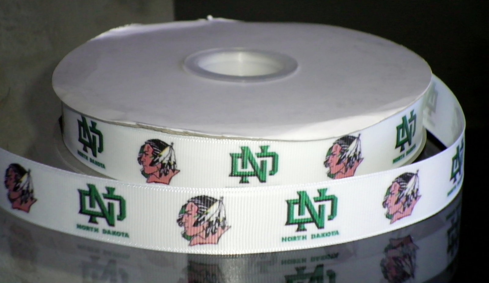 North Dakota University Inspired Grosgrain Ribbon