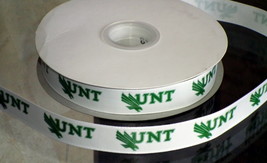 North Texas University Inspired Grosgrain Ribbon - £7.91 GBP