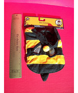 Pet Holiday Dog Clothes XXS Bumble Bee Halloween Costume Set Hood Animal... - $10.38 CAD