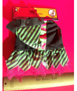 Pet Holiday Dog Clothes Small Witch Halloween Costume Set Hat Animal Out... - $10.38 CAD