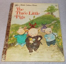 Little Golden Book The Three Little Pigs 544 - $5.95
