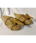 Ducks Chipped Wood Sculptures Handmade Cabin Lodge decor - £35.39 GBP