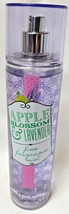 Bath and Body Works Apple Blossom and Lavender Fine Fragrance Mist Spray 8 oz  - £17.50 GBP