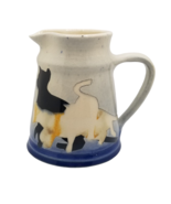 Vintage Westcote Bell Ceramics Pottery  Columbus Ohio Cats Pitcher Cream... - £37.71 GBP