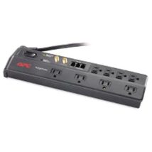 APC P8VT3 8-Outlet Essential SurgeArrest Surge Protector (Telephone &amp; Coaxial Pr - £45.15 GBP