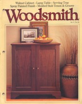 Woodsmith Magazine October 1995 Walnut Cabinet, Tenon &amp; Groove, Spray Paintd Vg - £15.84 GBP